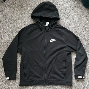 Men’s XL Black Nike Full Zip Hoodie